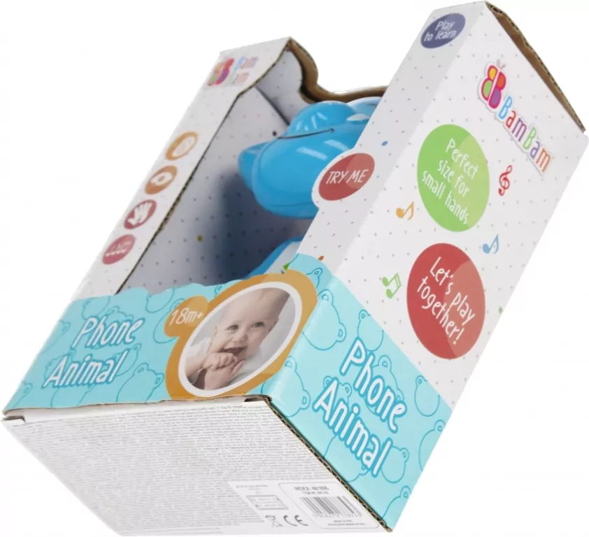 Telefonik słonik muzyczny BAM BAM - tantis.pl