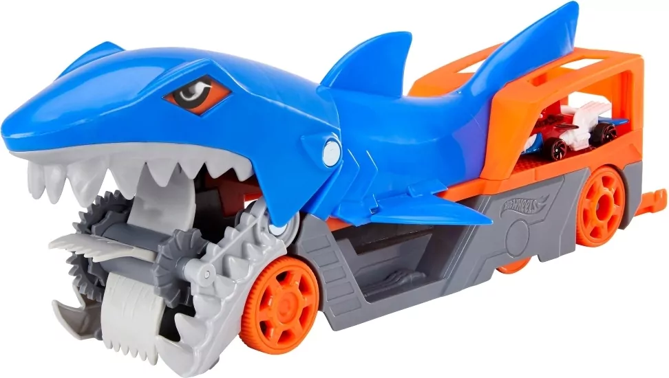 Mattel. Hot Wheels CITY Rekin transporter GVG36 - tantis.pl