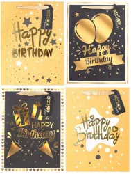 Torba prezentowa Party 18x23x10cm mix STRIGO