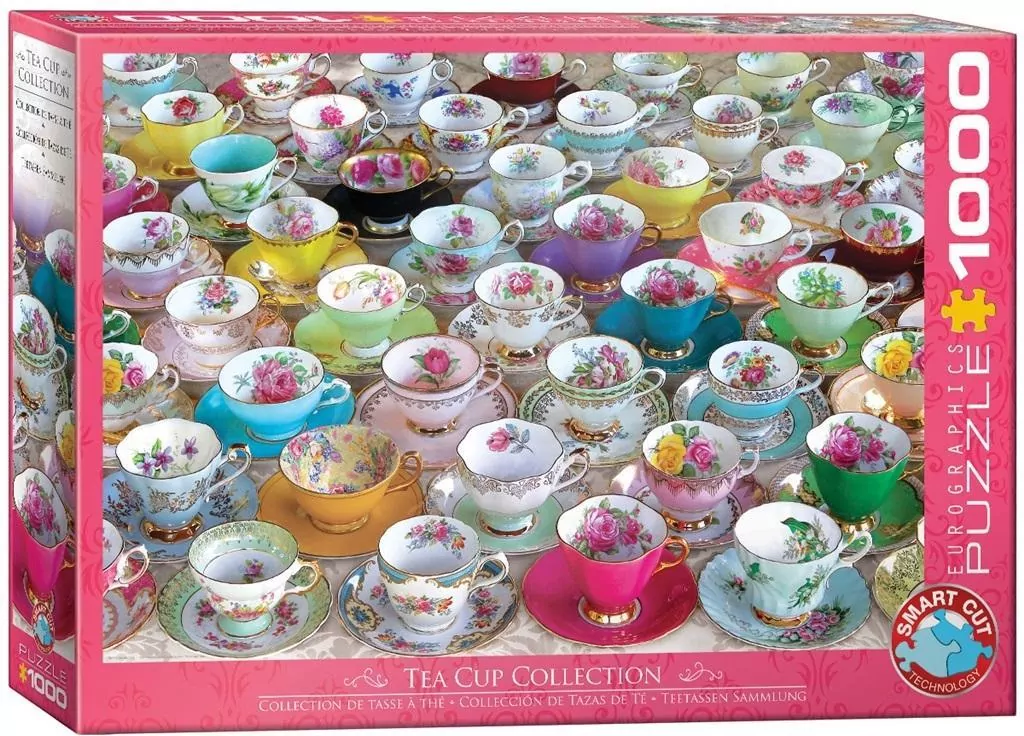 Puzzle 1000. Teacup Collection - tantis.pl