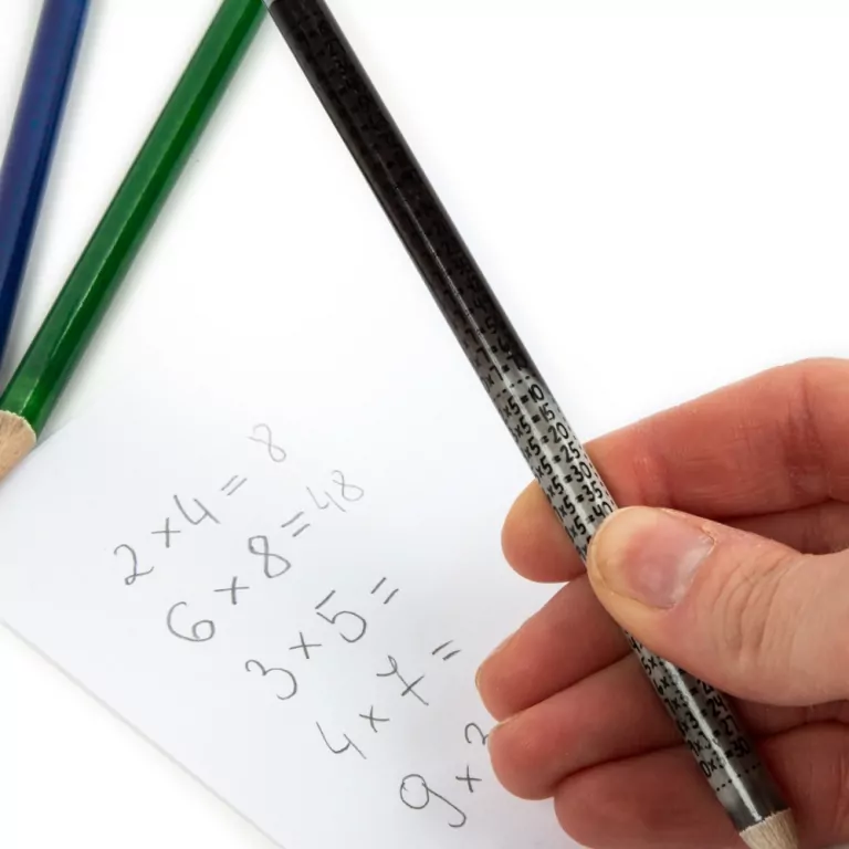 Magiczne ołówki z tabliczką mnożenia KIDEA - tantis.pl