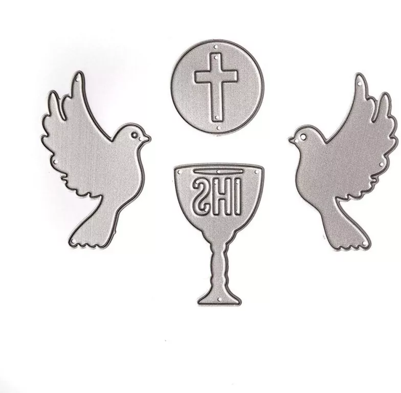 Zestaw wykrojników - Komunia święta - tantis.pl