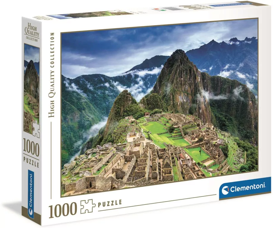 Clementoni. Puzzle 1000. Machu Picchu - tantis.pl