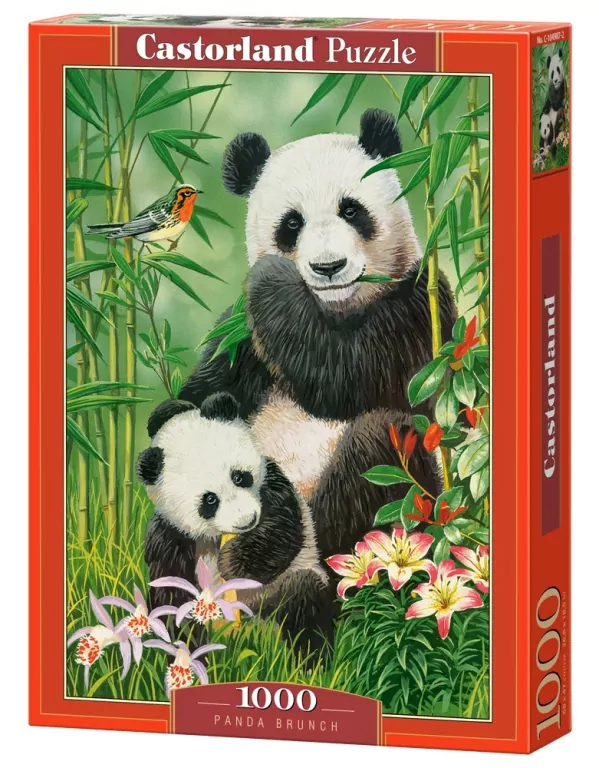 Puzzle. Panda Brunch, 1000 elementów - tantis.pl