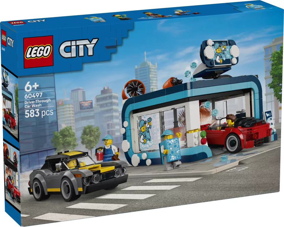 LEGO® Automatyczna myjnia samochodowa 60497 - tantis.pl