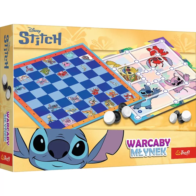 Warcaby i Młynek Lilo&Stitch - tantis.pl