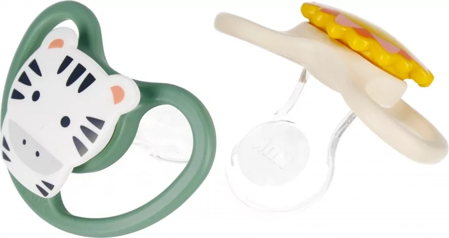 NUK. Space. Smoczki. 6-18 miesięcy. Zebra i słońce - tantis.pl