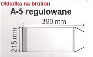 Okładka na zeszyt A5 regulowana 215  NARNIA - tantis.pl