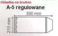Okładka na zeszyt A5 regulowana 215  NARNIA - tantis.pl
