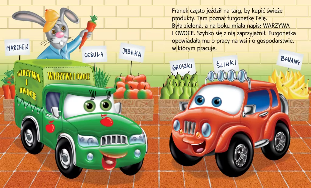 Na wsi. Samochodzik Franek - tantis.pl