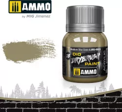 Ammo: DIO Drybrush - Medium Olive Green