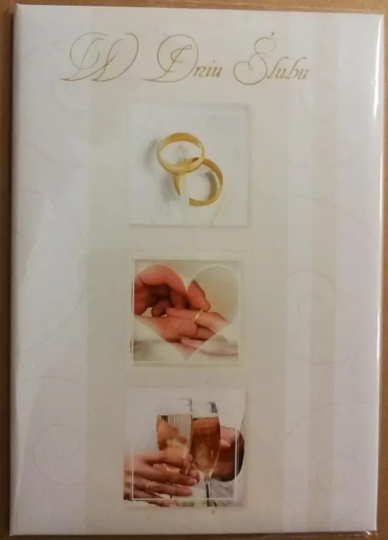 Książeczka brokat A5 Ślub 016 - tantis.pl