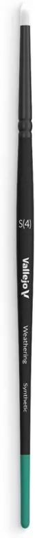 Vallejo: B08001 - Weathering - Round Brush - Synthetic S - tantis.pl