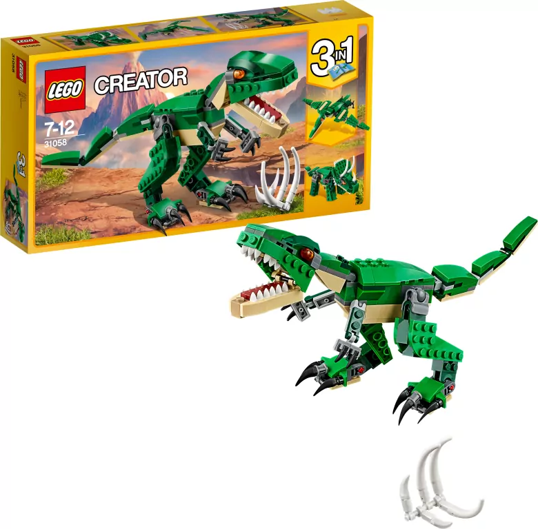 LEGO Creator 3w1. Potężne dinozaury. 31058 - tantis.pl