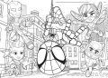 Lisciani. Puzzle 48 dwustronne. Spidey - tantis.pl