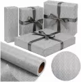 Papier Grey/Silver Damask X-Strong 57cmx25m - tantis.pl