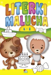 Literki malucha Ł-Z. Pies i owieczka