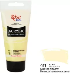 Farba akrylowa naples yellow 411 75ml