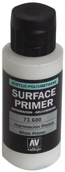 VALLEJO Podkład Akryl-Po liuretan. Biały60 ml - tantis.pl