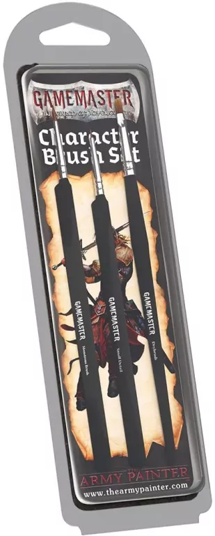 The Army Painter. Gamemaster. Character Brush Set - tantis.pl