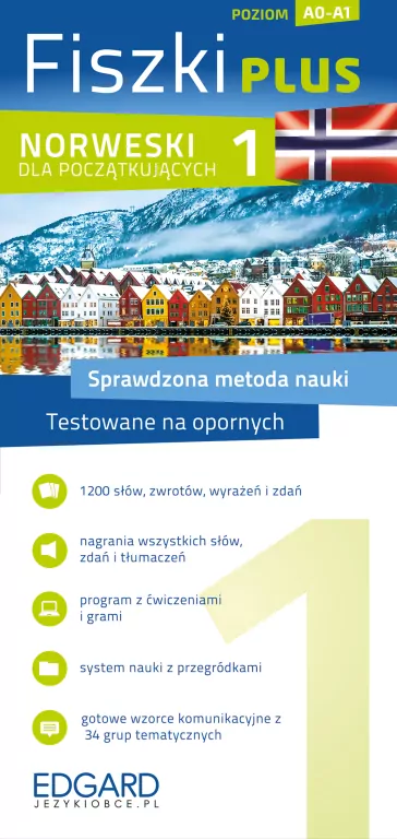 Fiszki PLUS. Norweski dla początkujących - tantis.pl