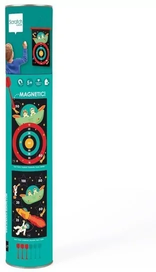 Gra Rzutki magnetyczne Astronauci Scratch rozmiar L - tantis.pl