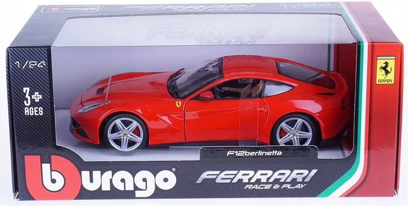 BBurago Ferrari F12. Berlinetta 1:24 - tantis.pl