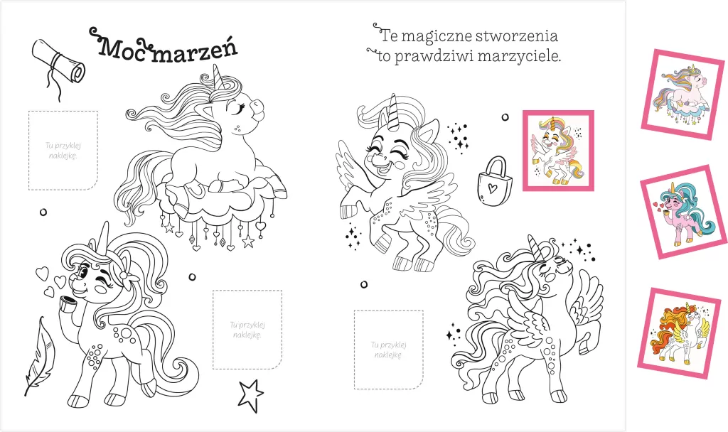 Moje Jednorożce. Wzory i Kolory 2 Z wizytą u jednorożców - tantis.pl