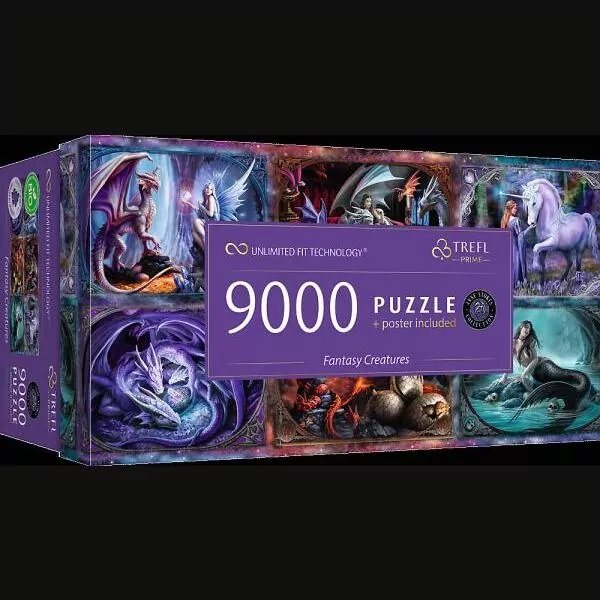 Puzzle 9000. Fantasy Creatures Anne Stokes - tantis.pl