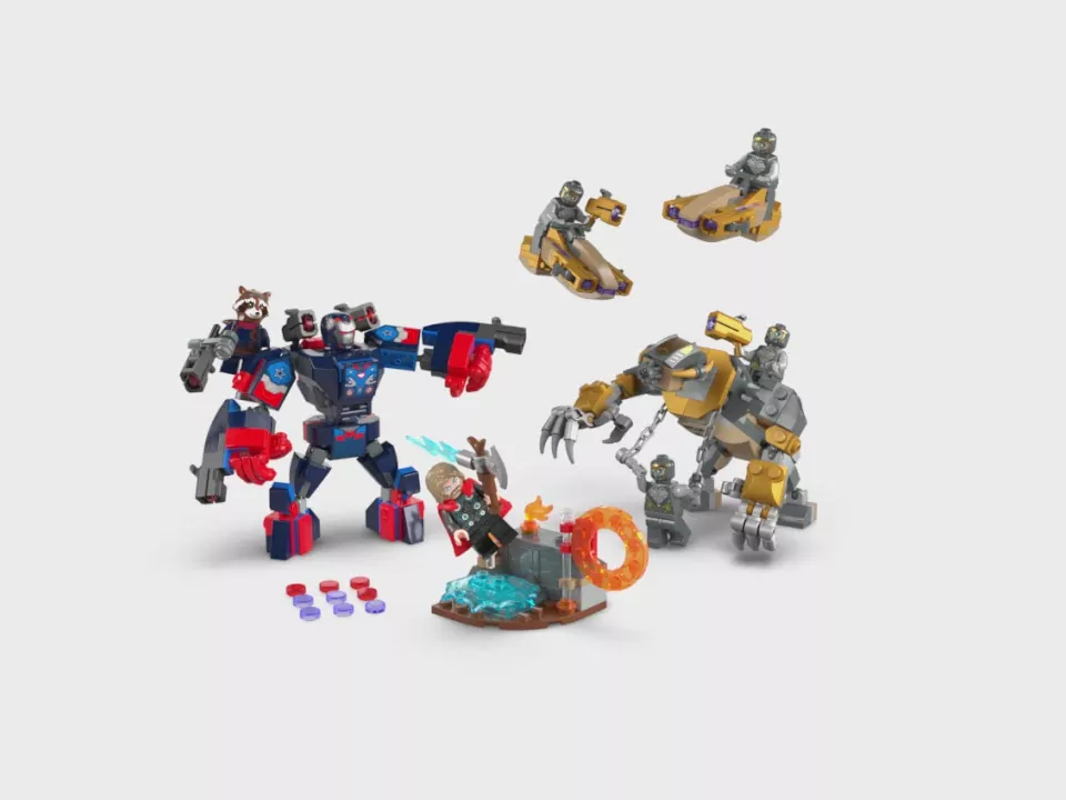 LEGO® Marvel. Avengers: Koniec gry Thor kontra Chitauri 76322 - tantis.pl
