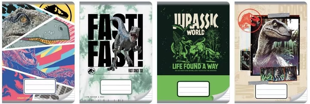Zeszyt A5/32K linia Jurassic park - tantis.pl