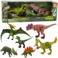 Zestaw figurek Dinozaury ruchome nogi paszcze 6szt - tantis.pl