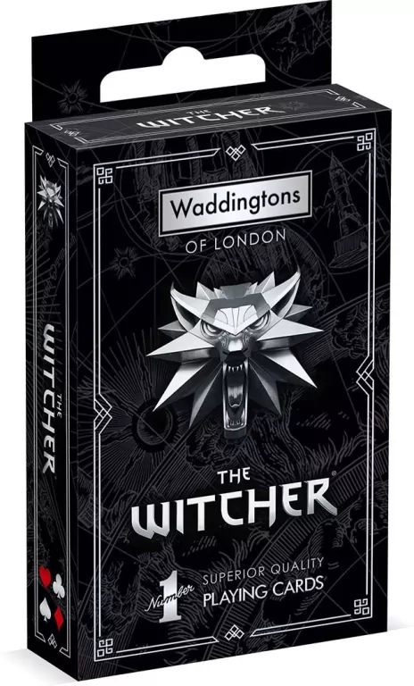Karty do gry Waddingtons No. 1 Wiedźmin - tantis.pl