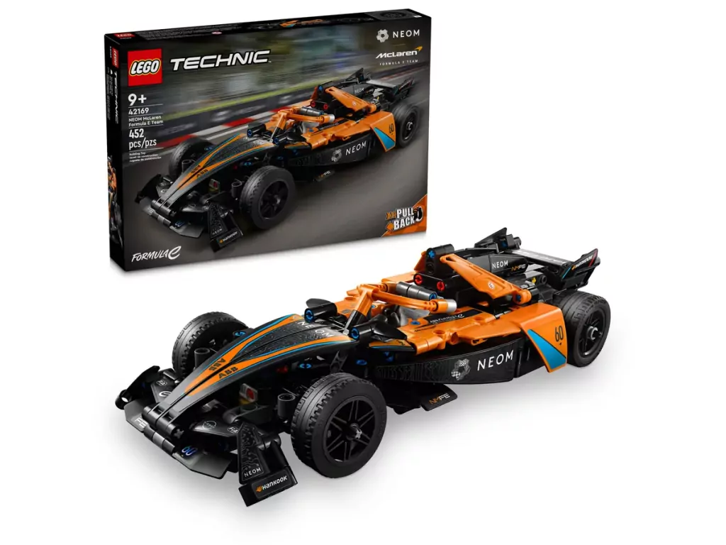 LEGO® Technic. NEOM McLaren Formula E Race Car 42169 - tantis.pl