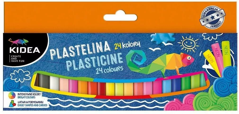 Plastelina. 24 kolory - tantis.pl
