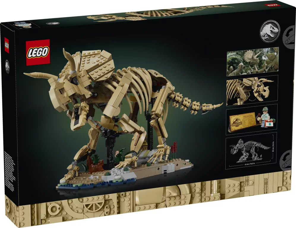 LEGO® Szkielety dinozaurów: triceratops 77985 - tantis.pl