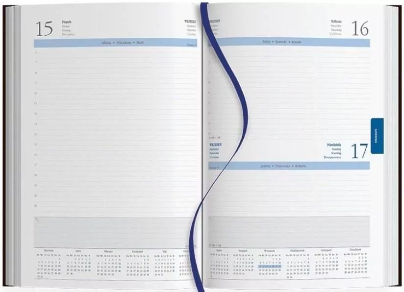 Kalendarz 2024 książkowy A4 SK0-1B MIX - tantis.pl