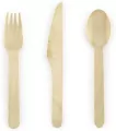 Sztućce drewniane. Woodland 16cm - tantis.pl