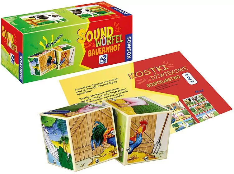 Kości dźwiękowe Piatnik - tantis.pl