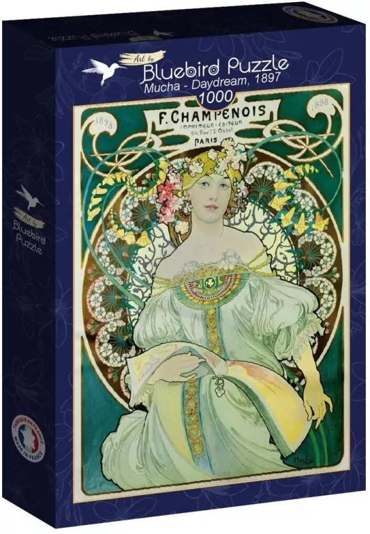 Puzzle 1000 Mucha, Królowa dnia - tantis.pl