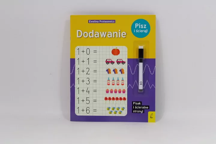 Dodawanie. Pisz i ścieraj! - tantis.pl