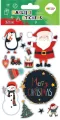 Naklejki Merry Xmas 10x20cm HAPPY COLOR - tantis.pl
