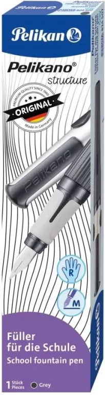 Pióro wieczne Pelikano Structure P480 M szare - tantis.pl