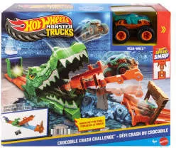 Hot Wheels Monster Trucks Crocodile Crash PS - tantis.pl