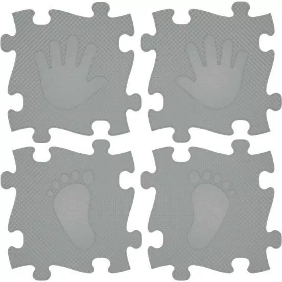 Mata podłogowa sensoryczna 16 el. Magic Set Grafit - tantis.pl