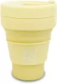 Kubek silikonowy 355 ml pastelowy powder yellow - tantis.pl