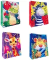 Torebka prezentowa dziecięca L Zwierzęta ZOO mix - tantis.pl