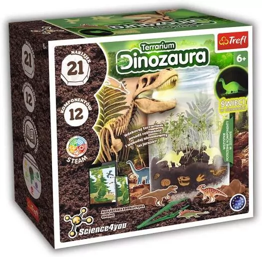 Science 4 You - Terrarium Dinozaura TREFL - tantis.pl