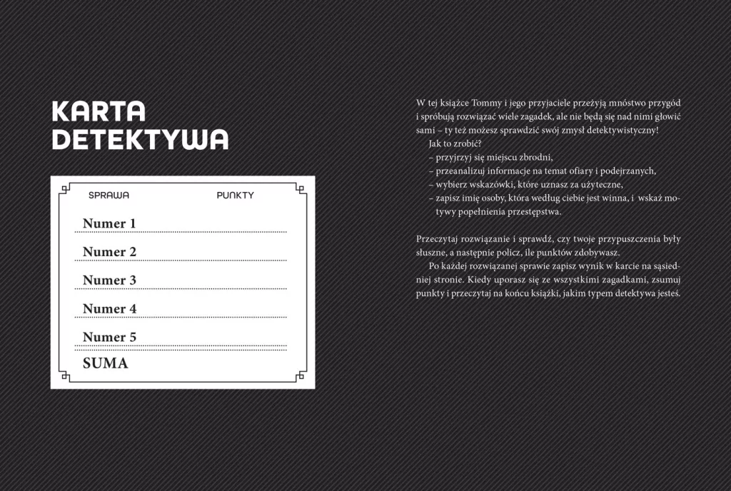 Sprawa dla detektywa. Tajemnica pięciu zbrodni - tantis.pl