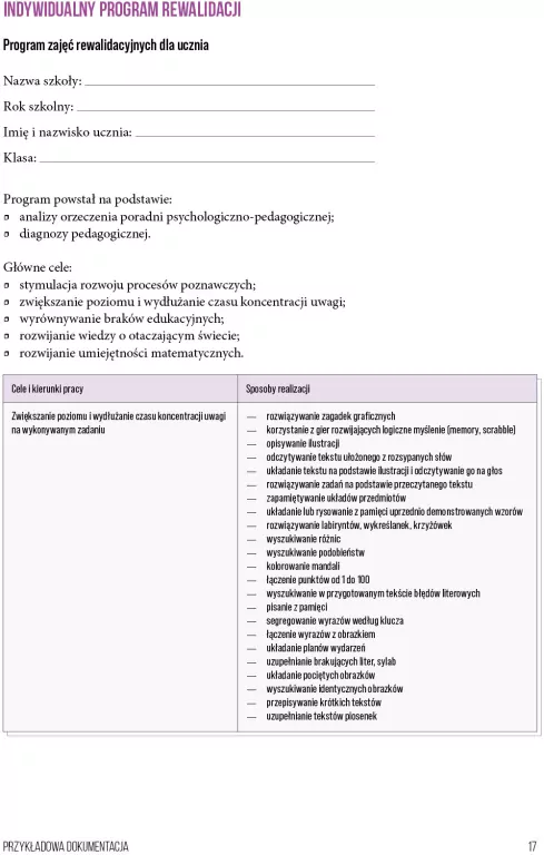 Pomocnik nauczyciela wspomagającego. Dokumentacja - tantis.pl